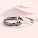 Paire d'Alliances Black & White