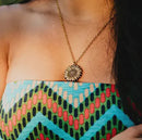 Collier Tournesol "Tu es mon Rayon de Soleil" + CADEAU