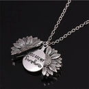Collier Tournesol "Tu es mon Rayon de Soleil" + CADEAU
